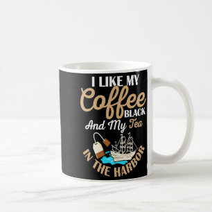 Ich mag meinen Kaffee schwarz Geschichtslehrer Stu Kaffeetasse