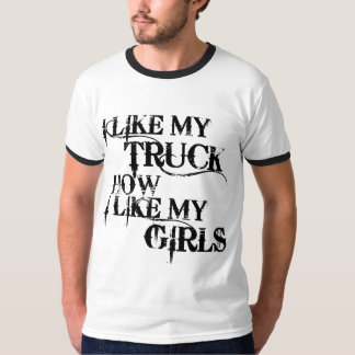 Ich mag meinen LKW T-Shirt