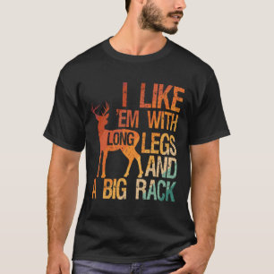 Ich mag mich mit langen Beinen und einem großen Ra T-Shirt