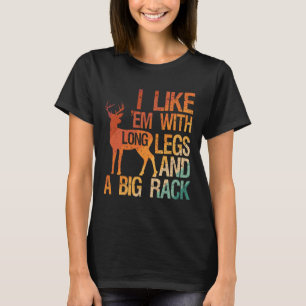 Ich mag mich mit langen Beinen und einem großen Ra T-Shirt