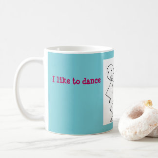 Ich mag mit meinen Kindern tanzen Kaffeetasse