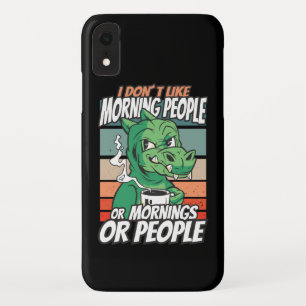 Ich mag Morgenmenschen nicht oder Morgen oder Mens Case-Mate iPhone Hülle