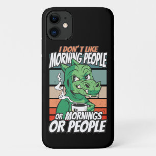 Ich mag Morgenmenschen oder Morgen oder Menschen n Case-Mate iPhone Hülle