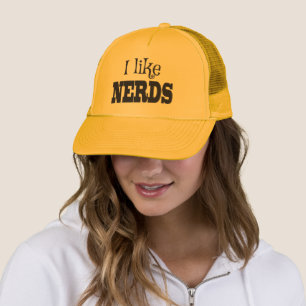 ICH MAG NERD! Man braucht einen, um einen zu kenne Truckerkappe