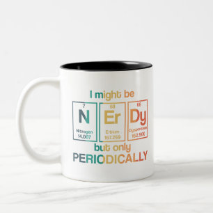 Ich mag nervös sein, aber nur regelmäßig witzig zweifarbige tasse