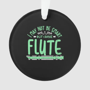 Ich mag nicht intelligent sein, aber ich habe Flut Ornament