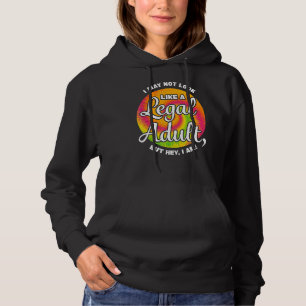 Ich mag nicht wie ein juristischer Erwachsener aus Hoodie