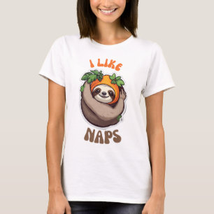 Ich mag Nickerchen-Faultier T-Shirt