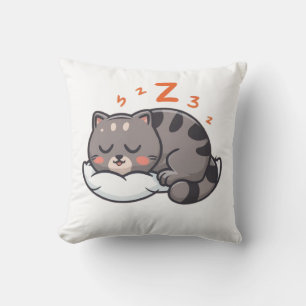 Ich mag Nickerchen - Napping Cat Kissen