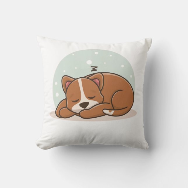 Ich mag Nickerchen - Napping Kissen (Vorderseite)