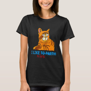 Ich mag Nickerchen schlafen Spaß Schlummerschlumme T-Shirt