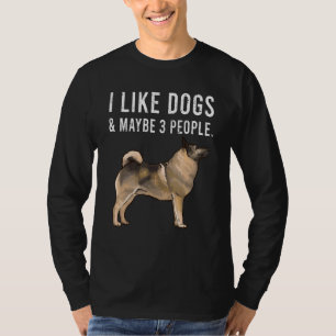 Ich mag Norwegische Elchhund-Hunde und vielleicht T-Shirt