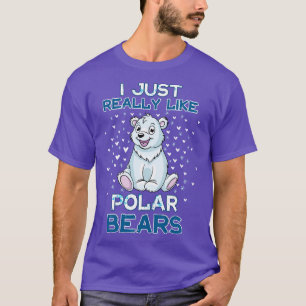 Ich mag nur Eisbären T-Shirt