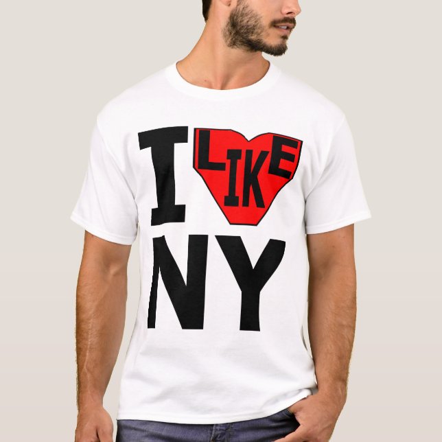 Ich mag NY T - Shirt (Vorderseite)