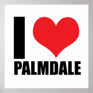 Ich mag Palmdale Poster