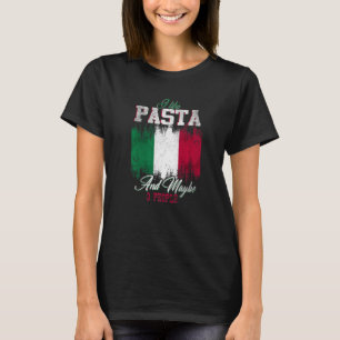 Ich mag Pasta Italien Italienische Kultur Italia F T-Shirt