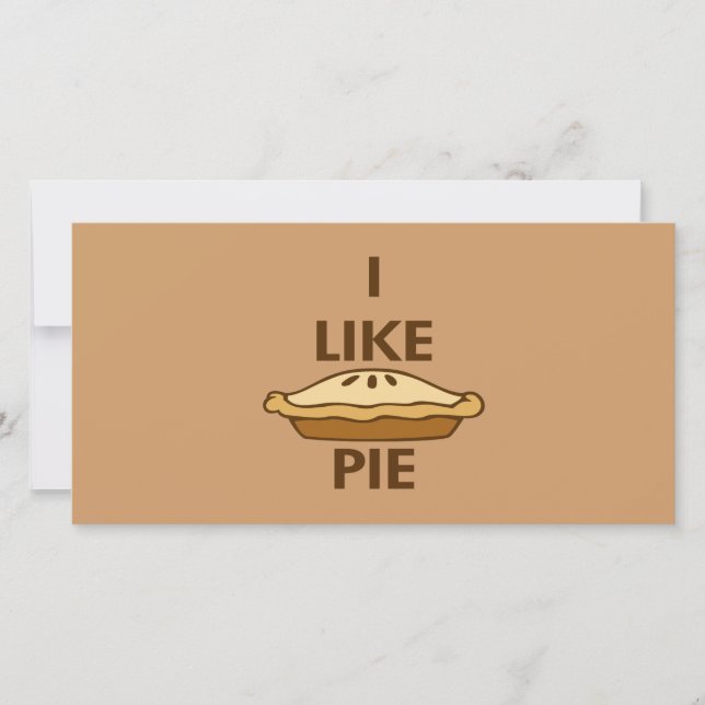 Ich mag Pie (Vorderseite)