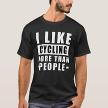Ich mag Radfahren mehr als Menschen - Lustig
