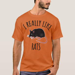 Ich mag Ratten wirklich T-Shirt