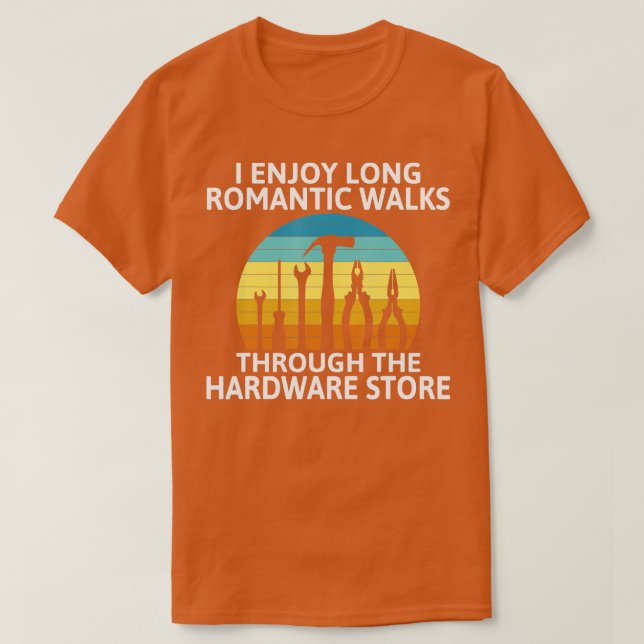 Ich mag romantische Spaziergänge durch den Hardwar T-Shirt (Design vorne)