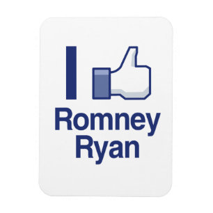 ICH MAG ROMNEY RYAN THUMBS UP.pnng Magnet