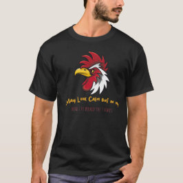Ich mag ruhig aussehen, aber in meinem Kopf habe i T-Shirt