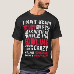 Ich mag ruhig und reserviert sein, wenn Sie sich n T-Shirt
