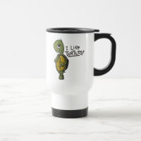 Ich mag Schildkröte-Reise-Tasse