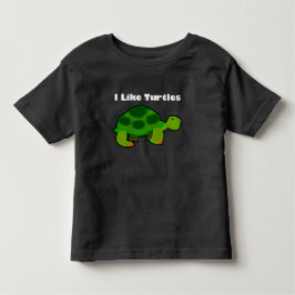 Ich mag Schildkröten - Kleinkind Fine Jersey T - S Kleinkind T-shirt