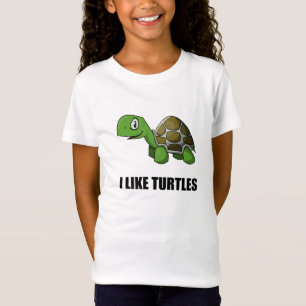 Ich mag Schildkröten T-Shirt