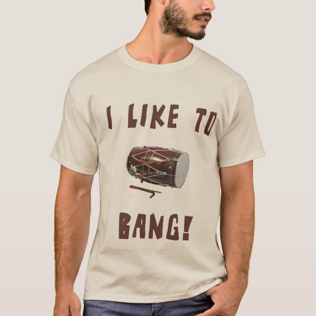Ich mag schlagen! Desi T - Shirt (Vorderseite)