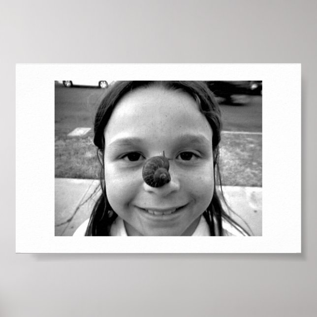 Ich mag Schnecken Poster (Vorne)