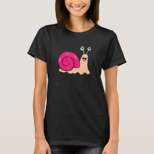 Ich mag Schnecken und vielleicht 3 Leute T-Shirt