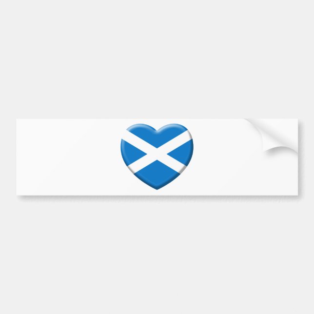 ich mag Schottland Autoaufkleber (Vorne)
