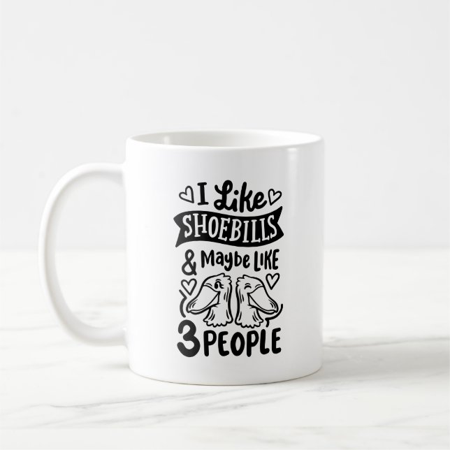 "Ich mag Schuppen und vielleicht 3 Leute. Kaffeetasse (Links)