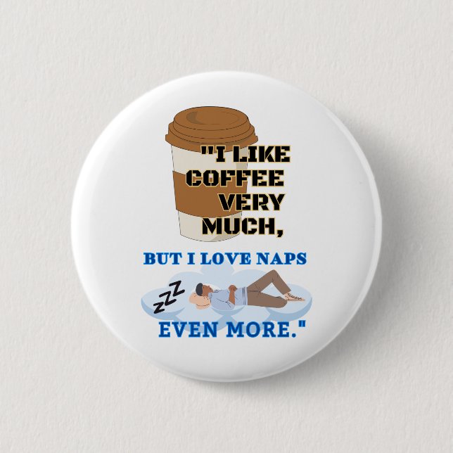ICH MAG SEHR KAFFEE BUTTON (Vorderseite)