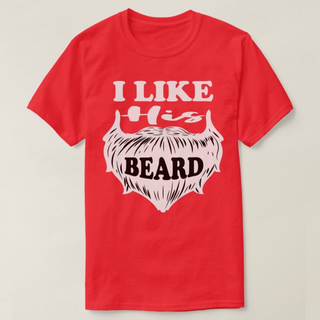 Ich mag seinen Bart 11 T-Shirt (Design vorne)