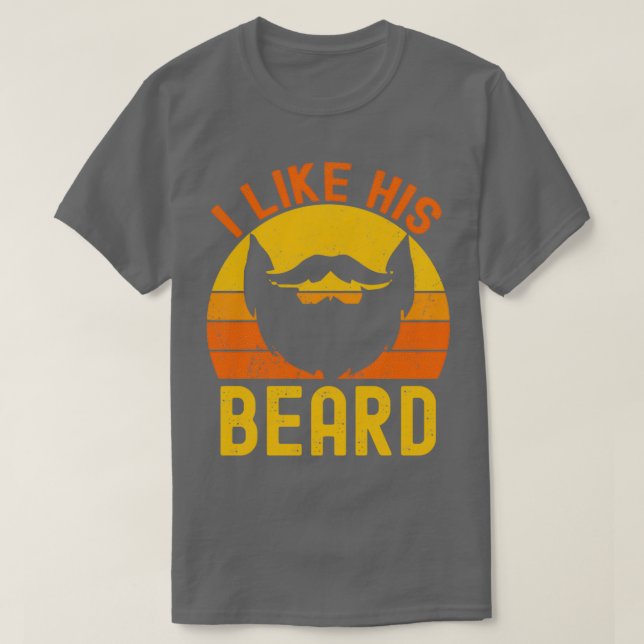 Ich mag seinen Bart 22 T-Shirt (Design vorne)