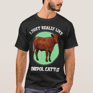 Ich mag Senepol-Rinder Senepol-Kuh wirklich sehr T-Shirt