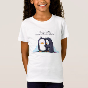 Ich mag Sie ein Lottle Penguins - das T-Shirt des