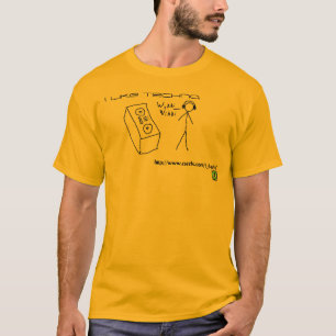 Ich mag techno. T-Shirt