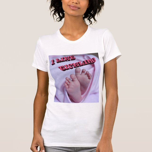 ICH MAG TICKLING T-Shirt (Vorderseite)