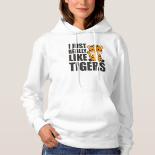 Ich mag Tigers wirklich - Sweet Zoo Animals Hoodie