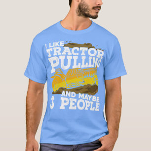Ich mag Traktor ziehen und vielleicht 3 Leute 1 T-Shirt