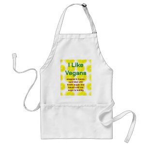 Ich mag Veganer... in Speck verpackt... gebacken.. Schürze