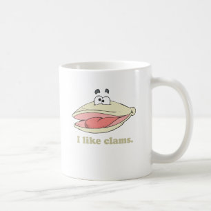 Ich mag Venusmuscheln Kaffeetasse