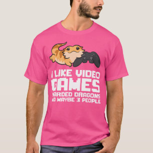 Ich mag Videospiele mit bärtigen Drachen und viell T-Shirt