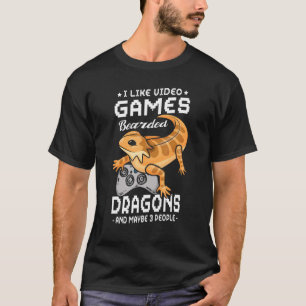 Ich mag Videospiele mit bärtigen Drachen und viell T-Shirt