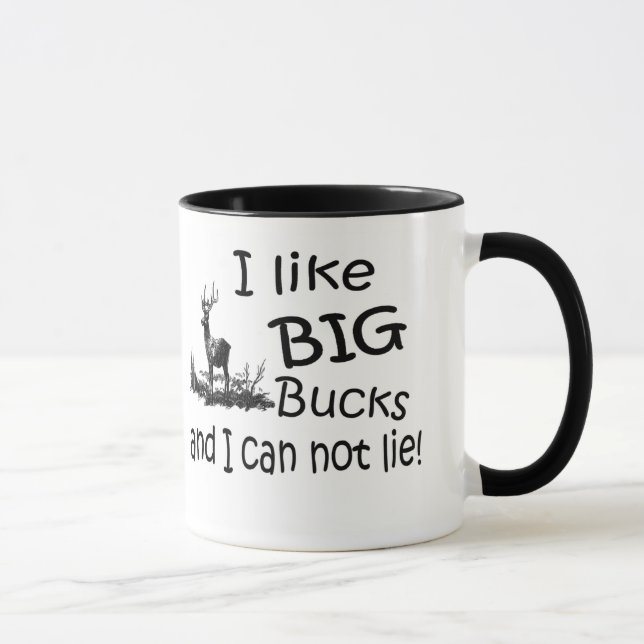 Ich mag viel Geldbecher Tasse (Rechts)