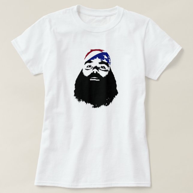Ich mag volle Bärte und ich kann nicht liegen T-Shirt (Design vorne)